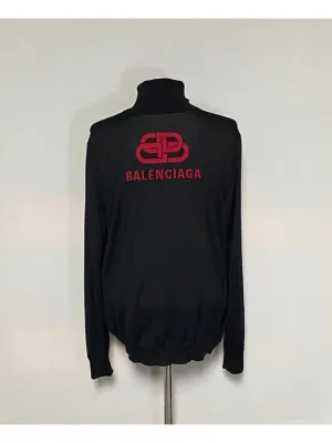 Balenciaga BB logo turtleneck sweater 105