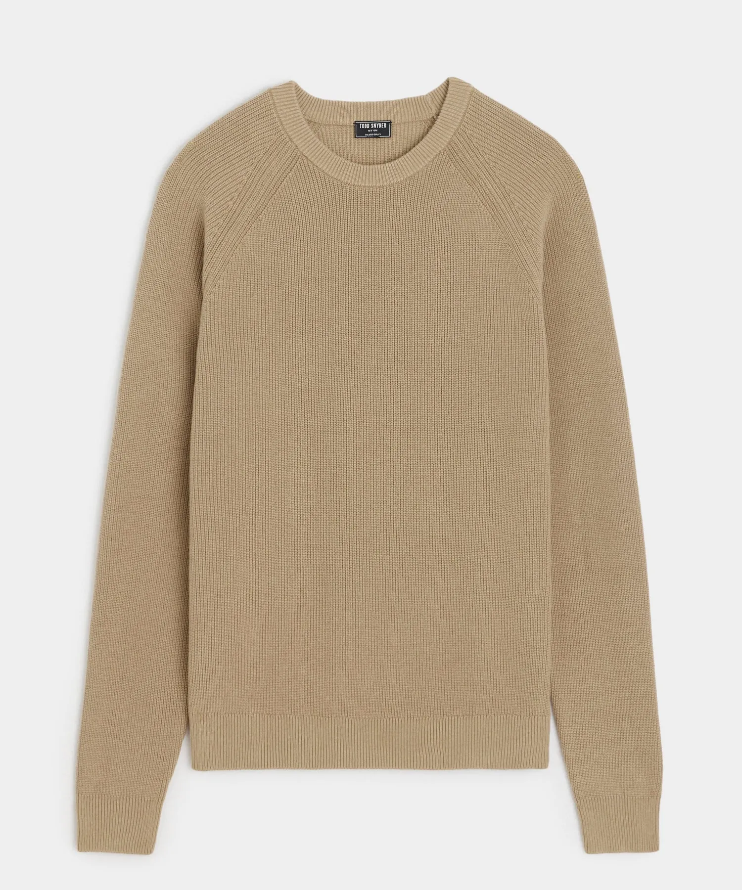 Beechwood Ribbed Crewneck