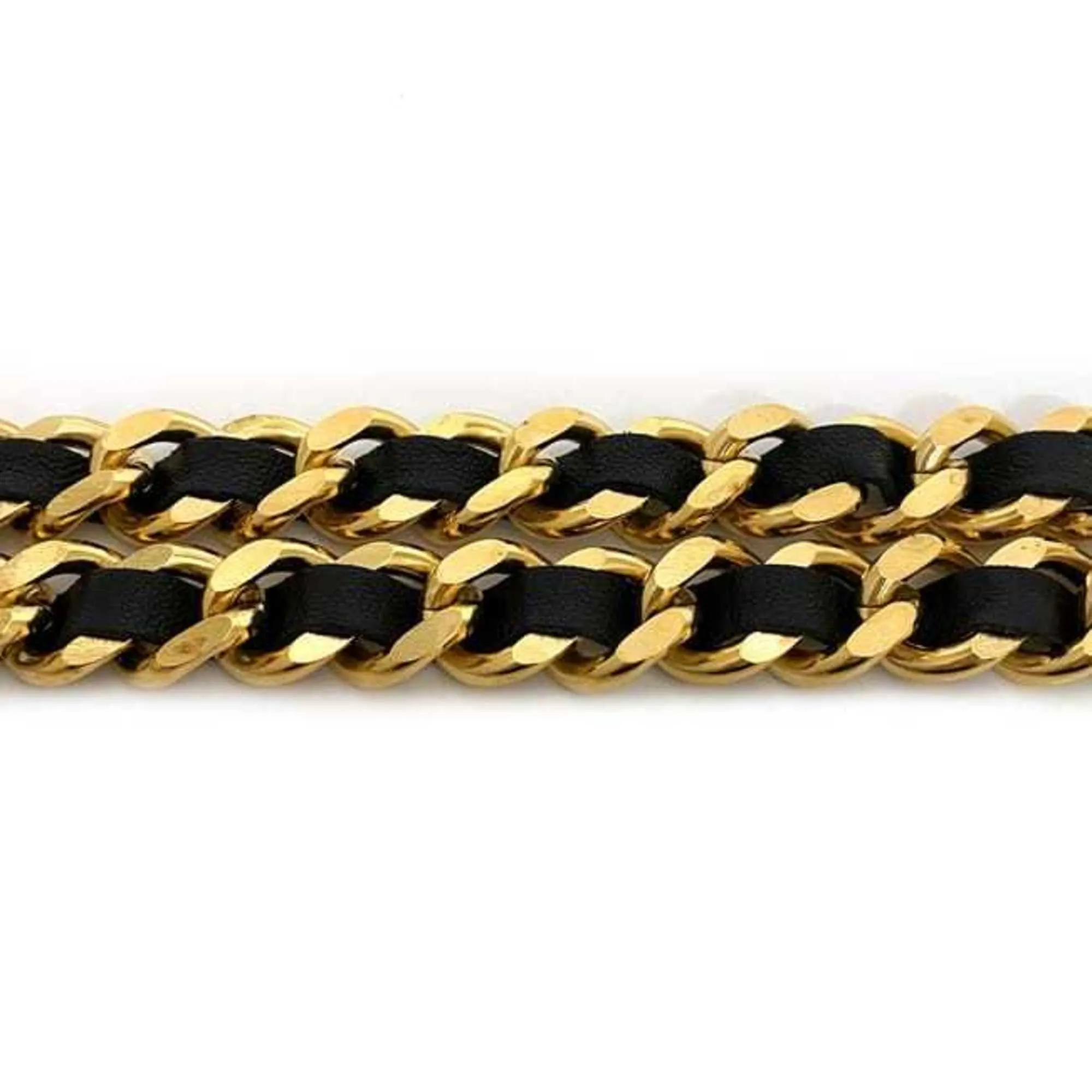 Chanel Cambon Black Leather Accessories
