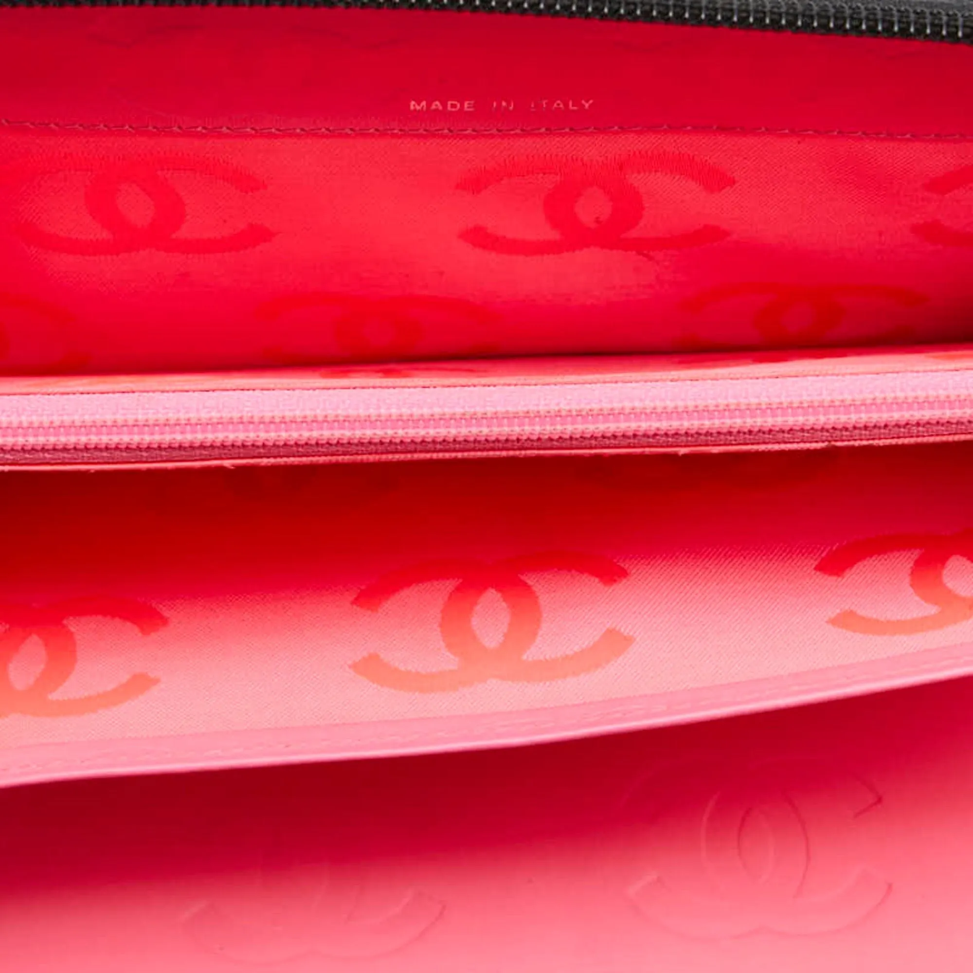 Chanel Cambon Black Leather Accessories