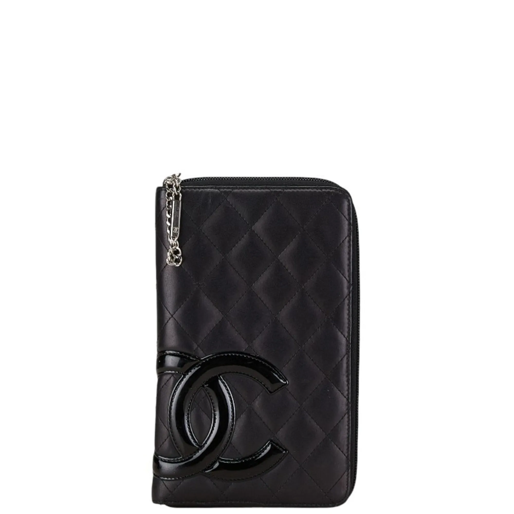Chanel Cambon Black Leather Accessories