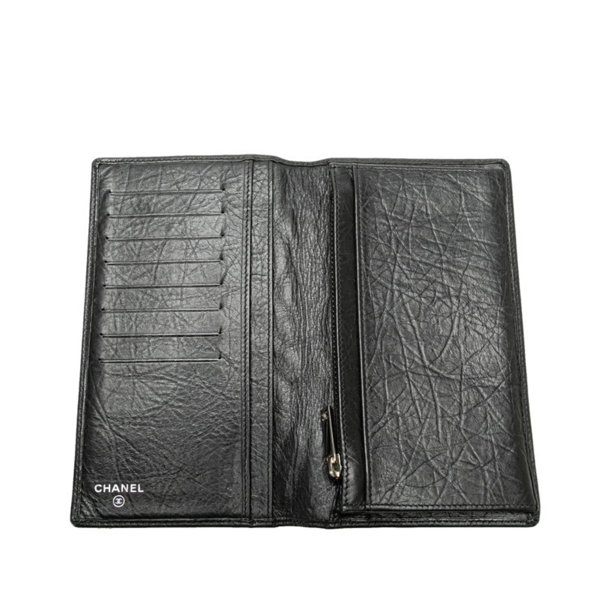 Chanel Cambon Black Leather Accessories