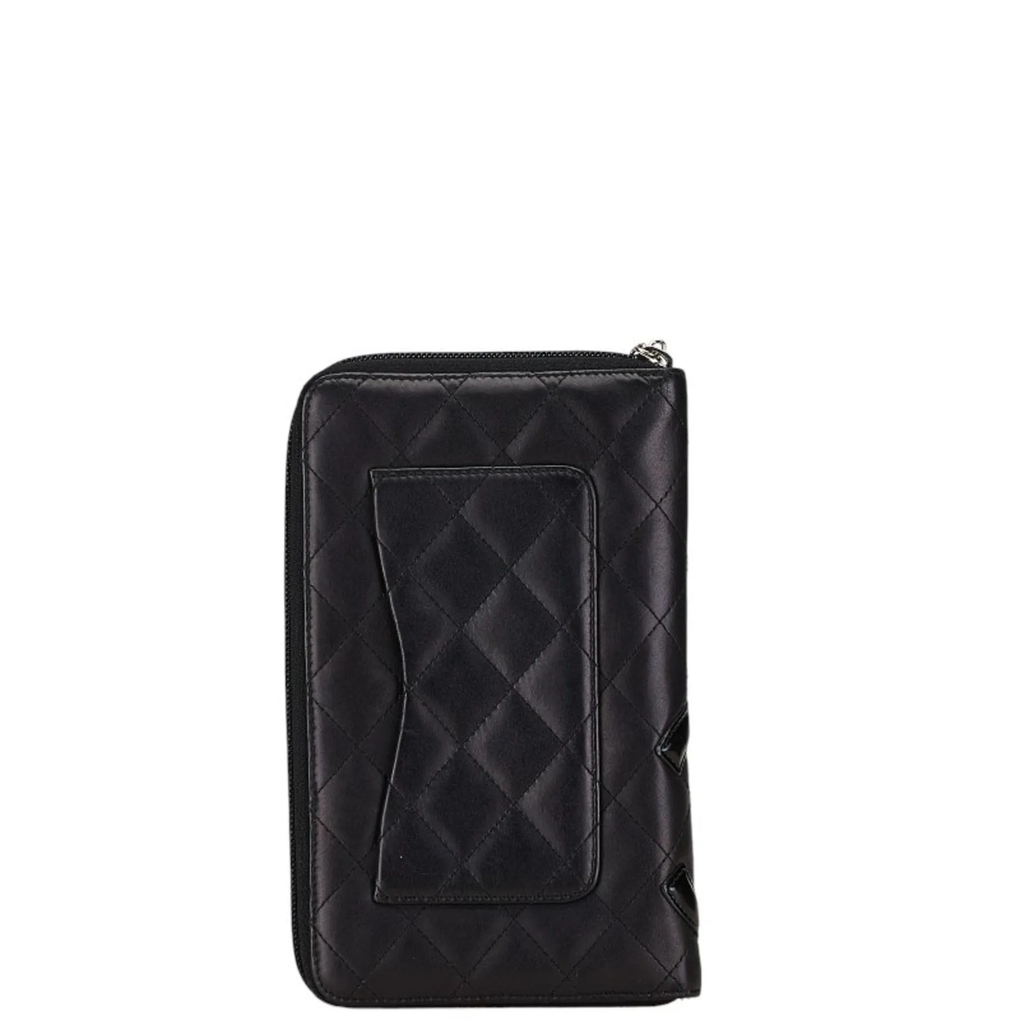 Chanel Cambon Black Leather Accessories