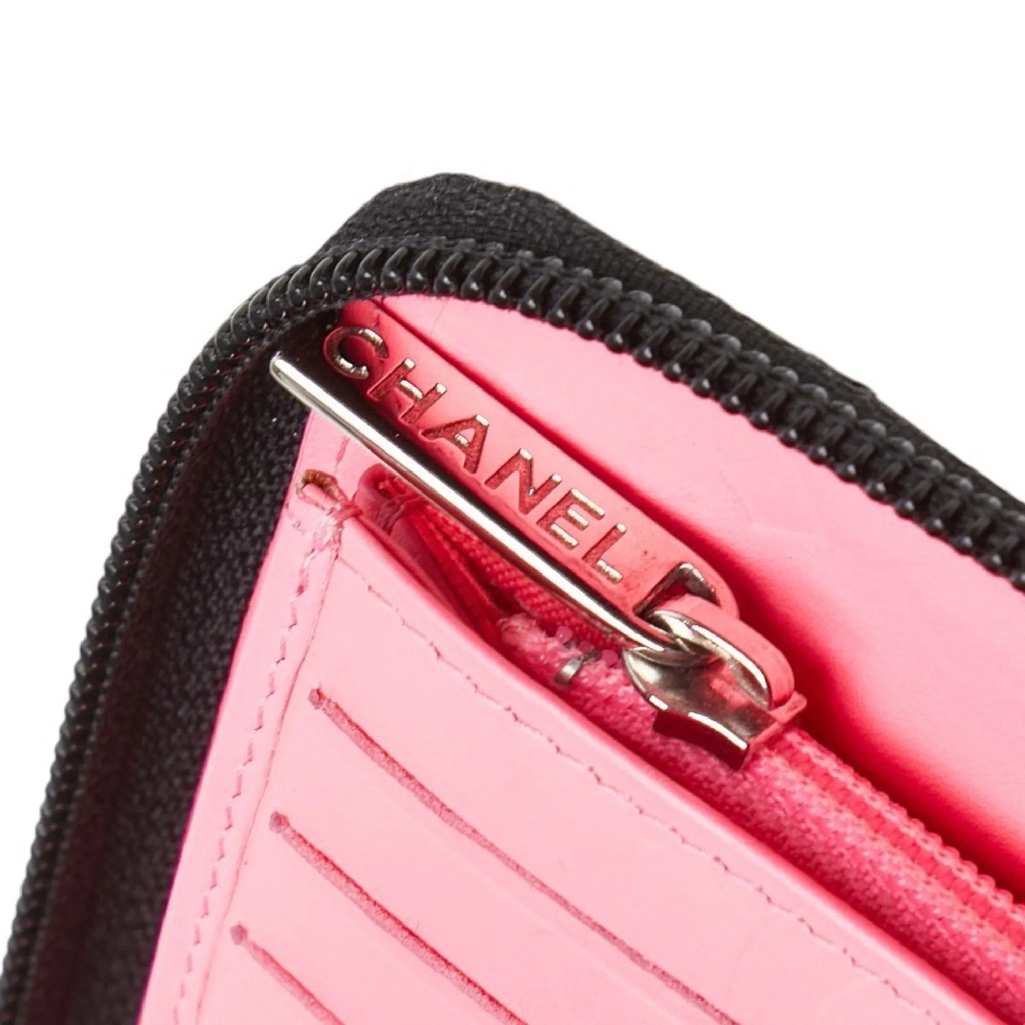 Chanel Cambon Black Leather Accessories