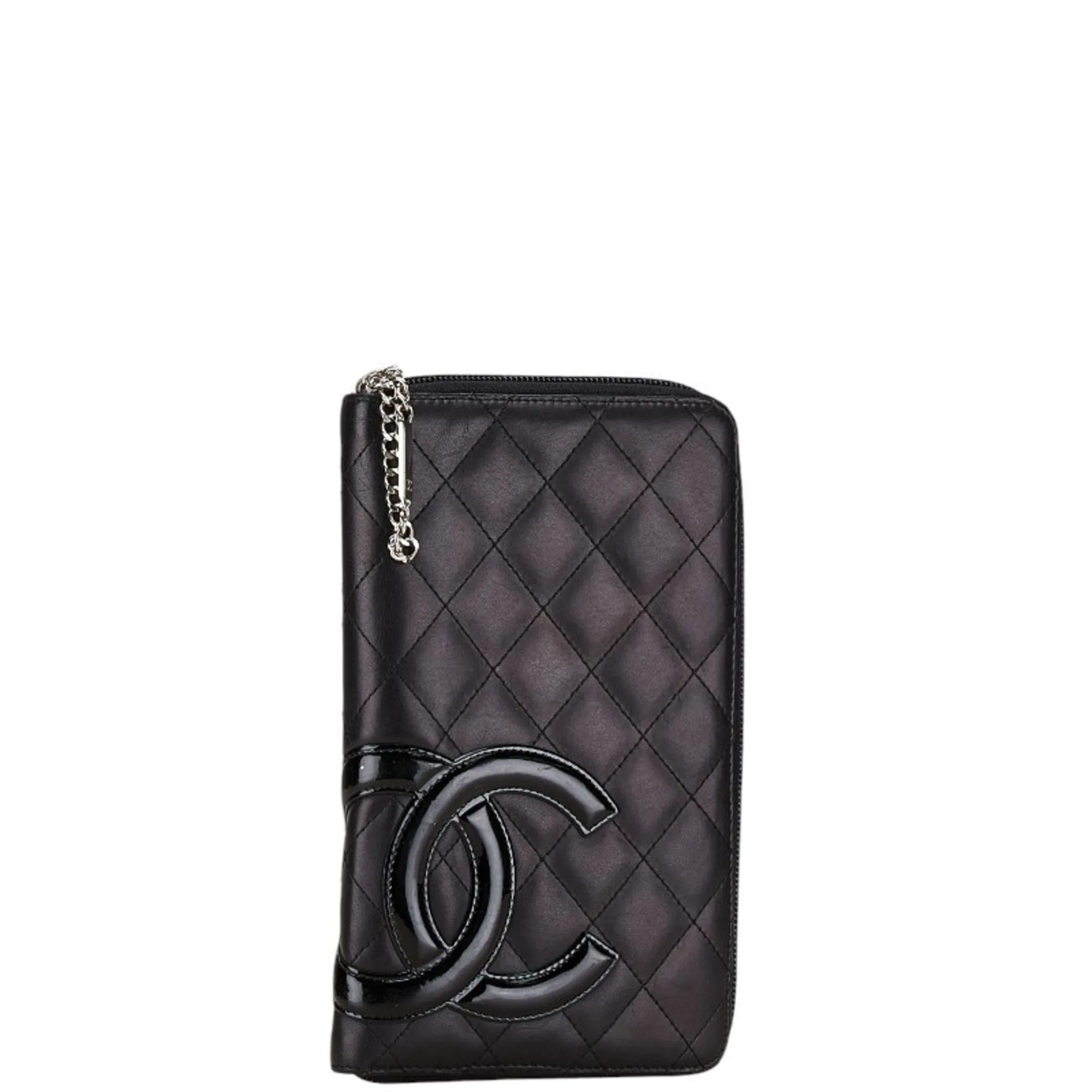 Chanel Cambon Black Leather Accessories