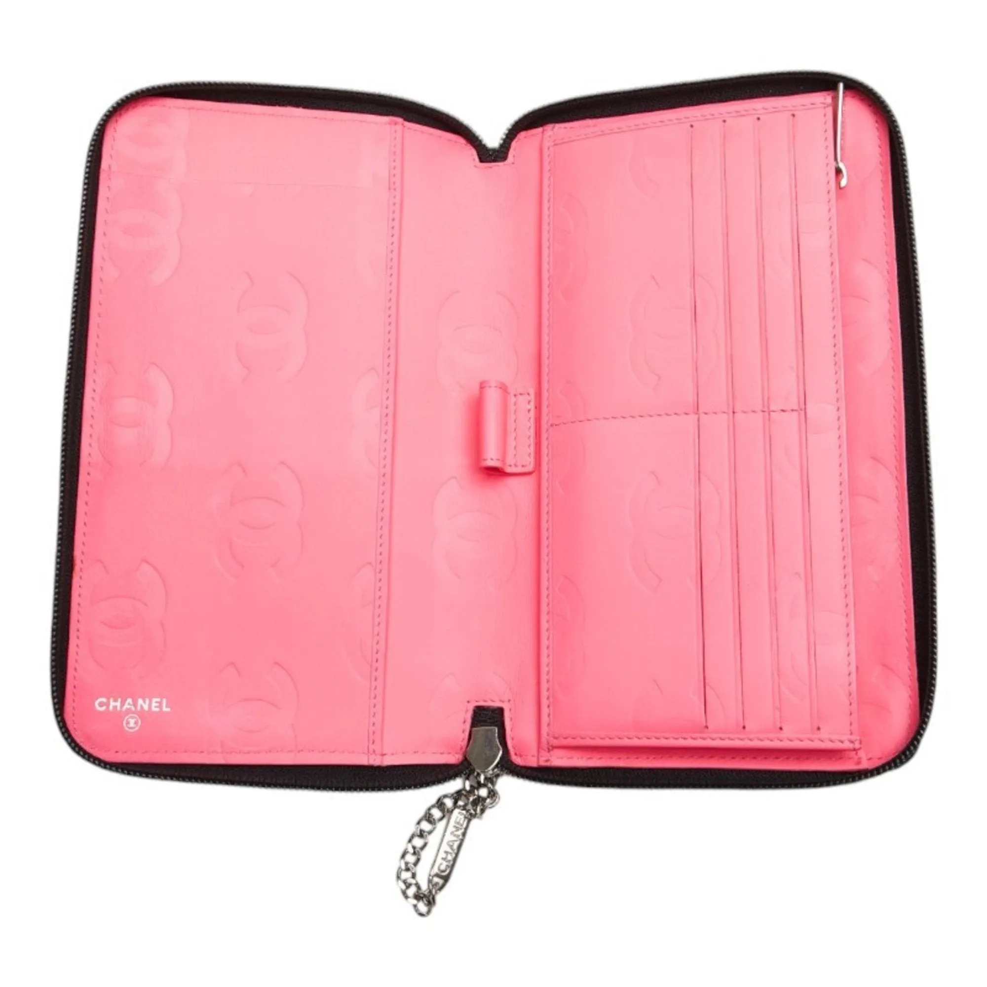 Chanel Cambon Black Leather Accessories