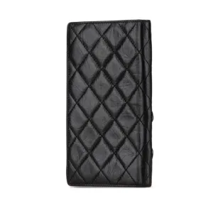 Chanel Cambon Black Leather Accessories