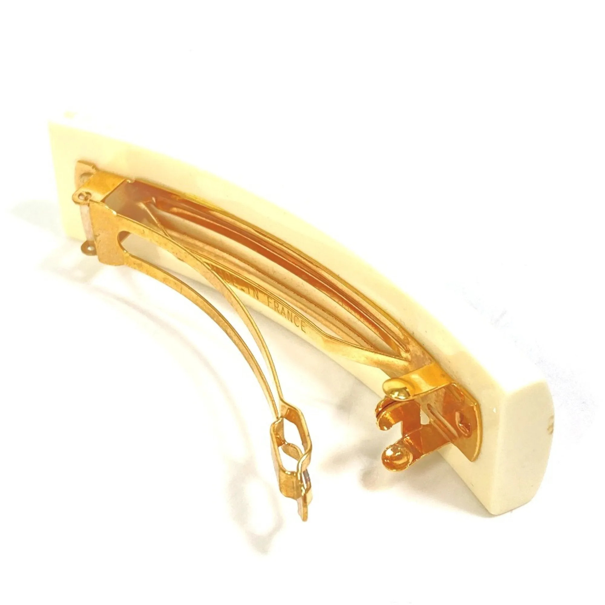 Chanel Camellia Ecru Plastic Accessories