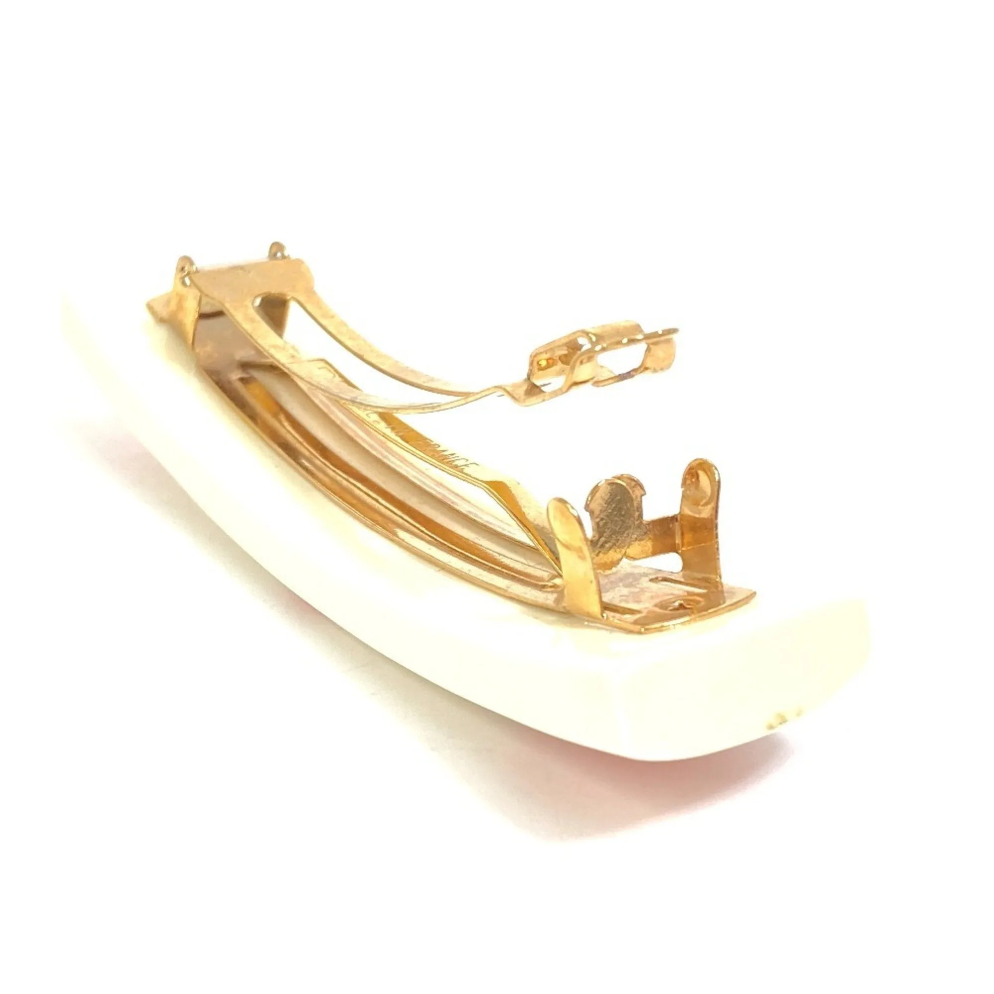 Chanel Camellia Ecru Plastic Accessories