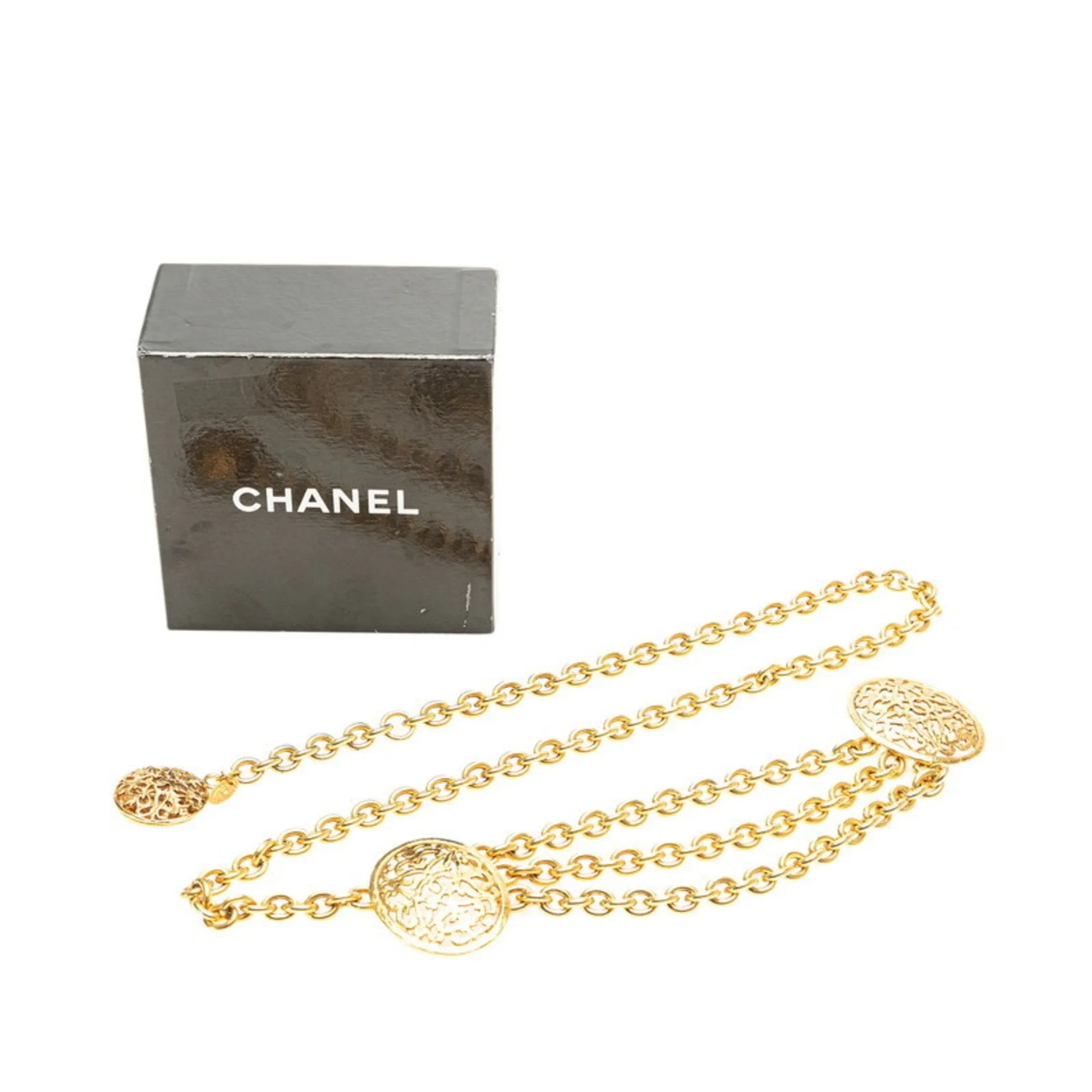 Chanel Coco Mark Gold Plated Accessories