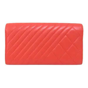Chanel Matelass Red Leather Accessories
