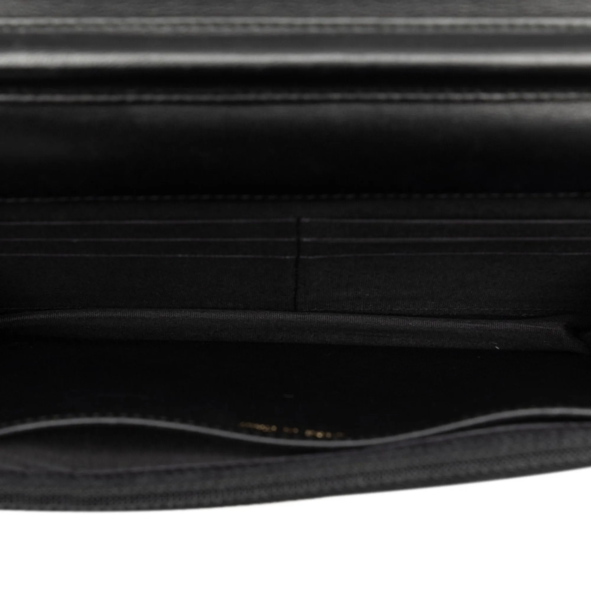 Chanel Suede Black Leather Accessories