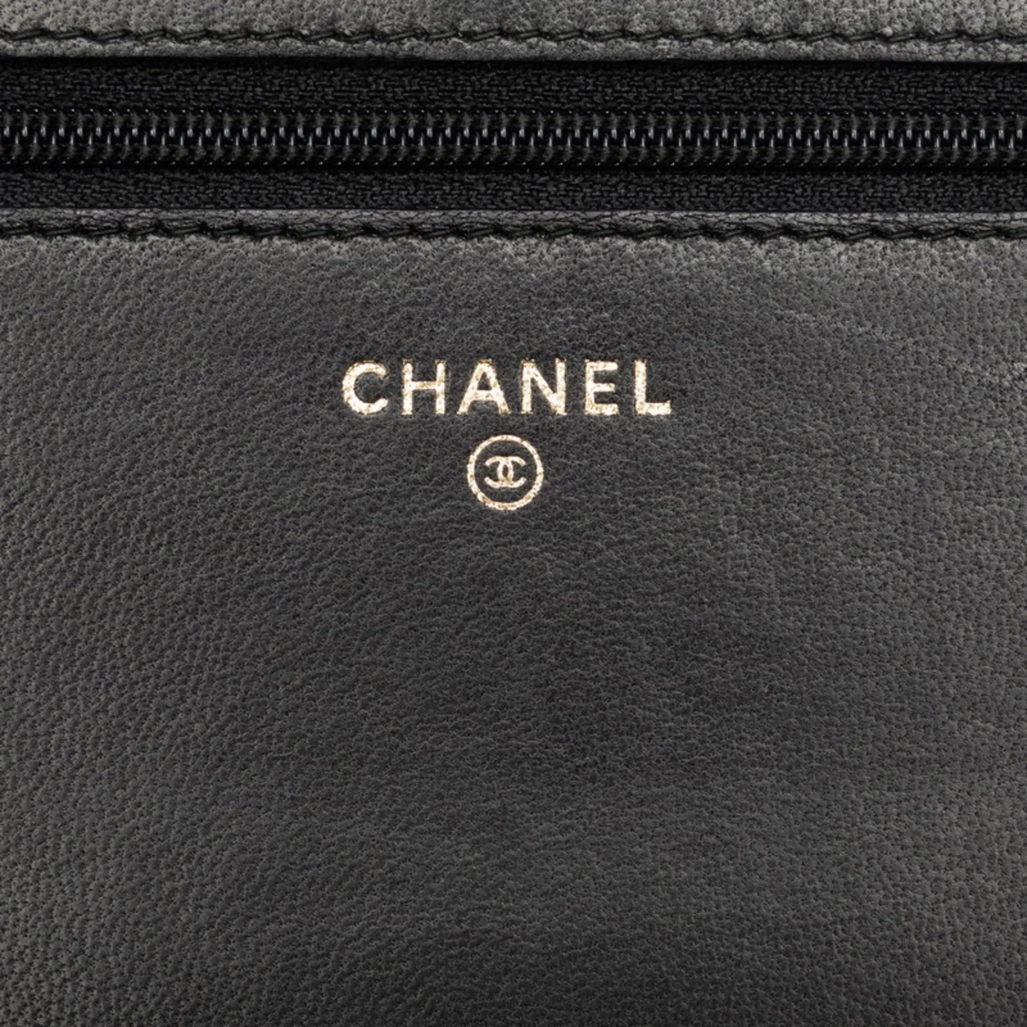 Chanel Suede Black Leather Accessories