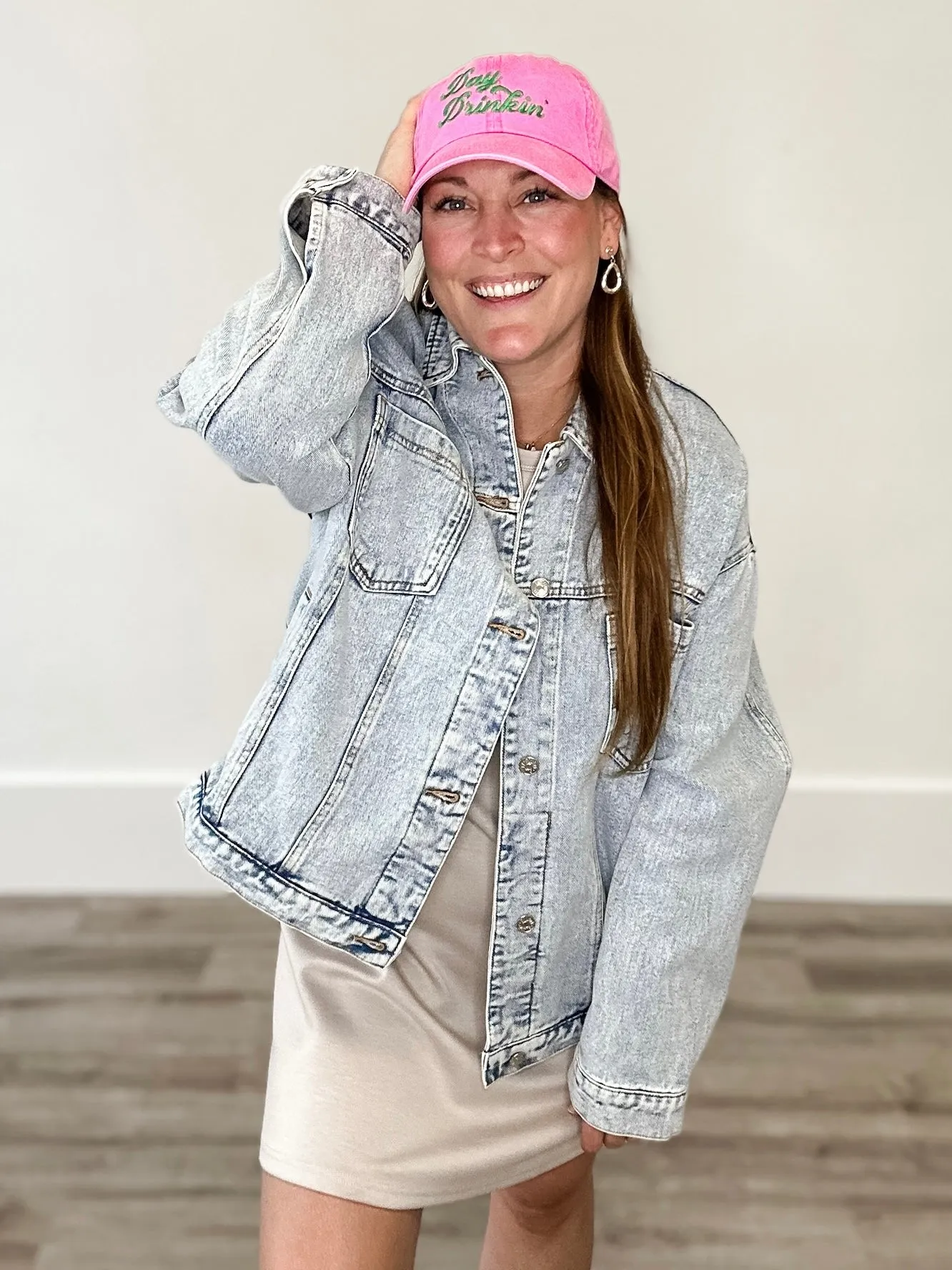 Denim Oversized Jacket