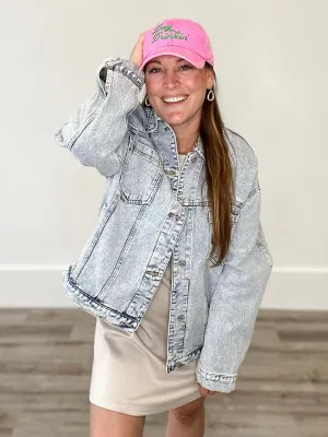 Denim Oversized Jacket