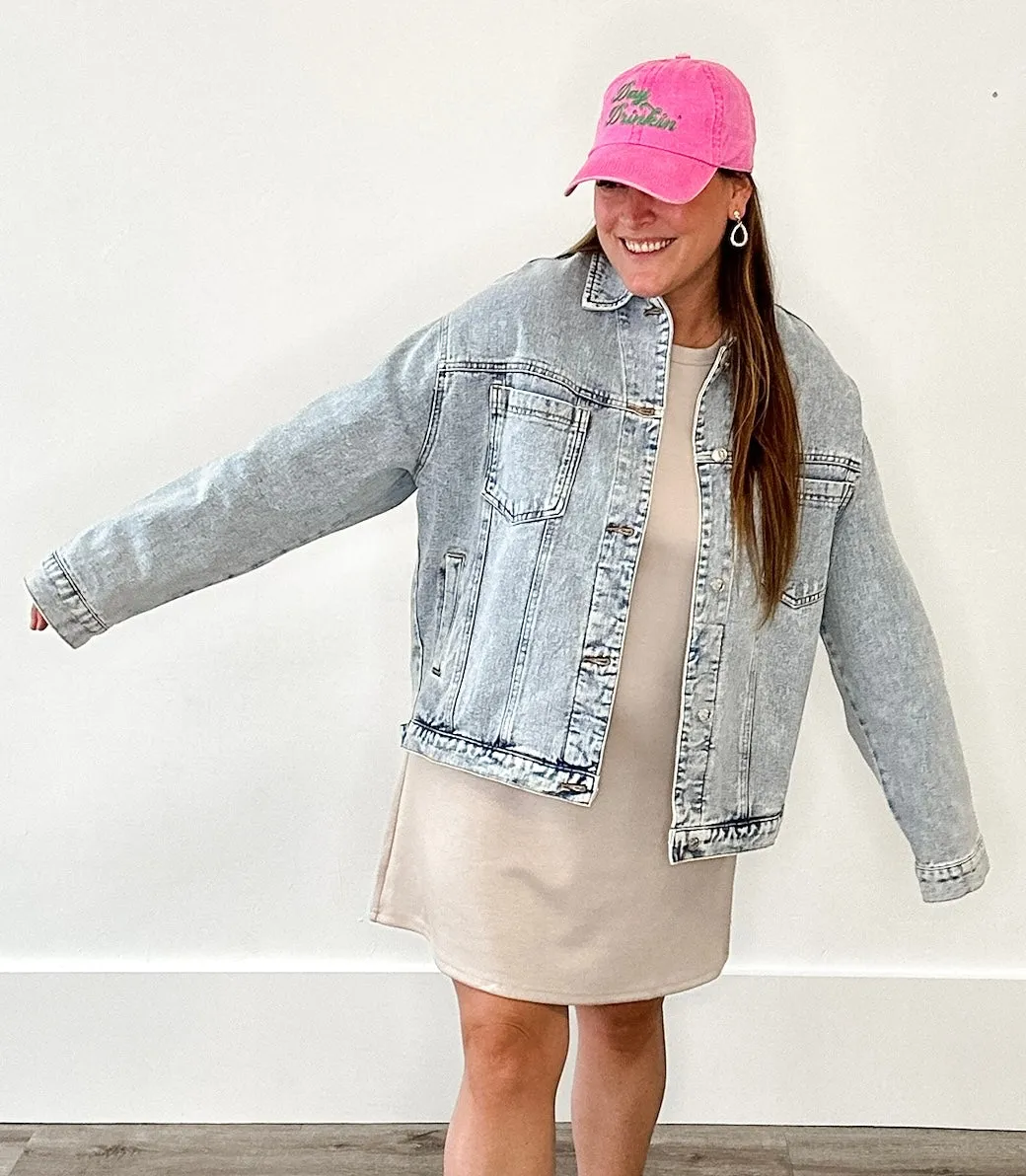 Denim Oversized Jacket