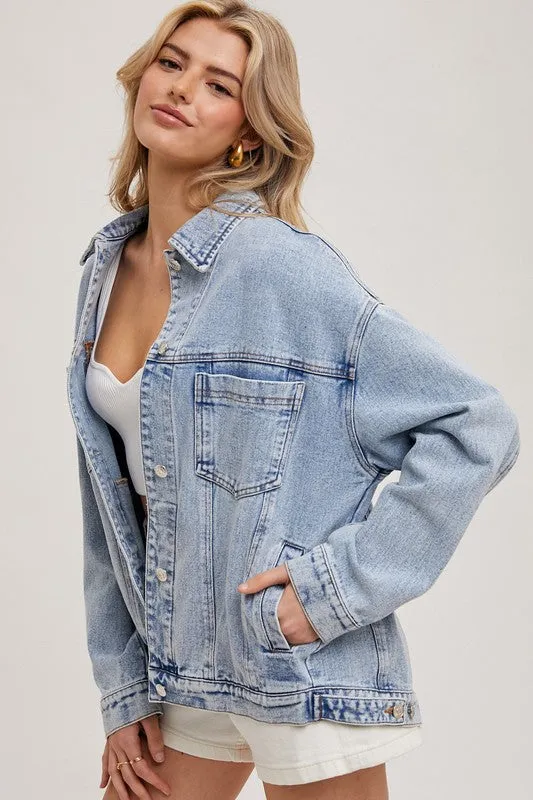 Denim Oversized Jacket