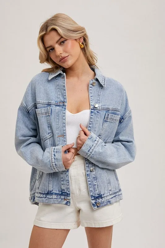 Denim Oversized Jacket