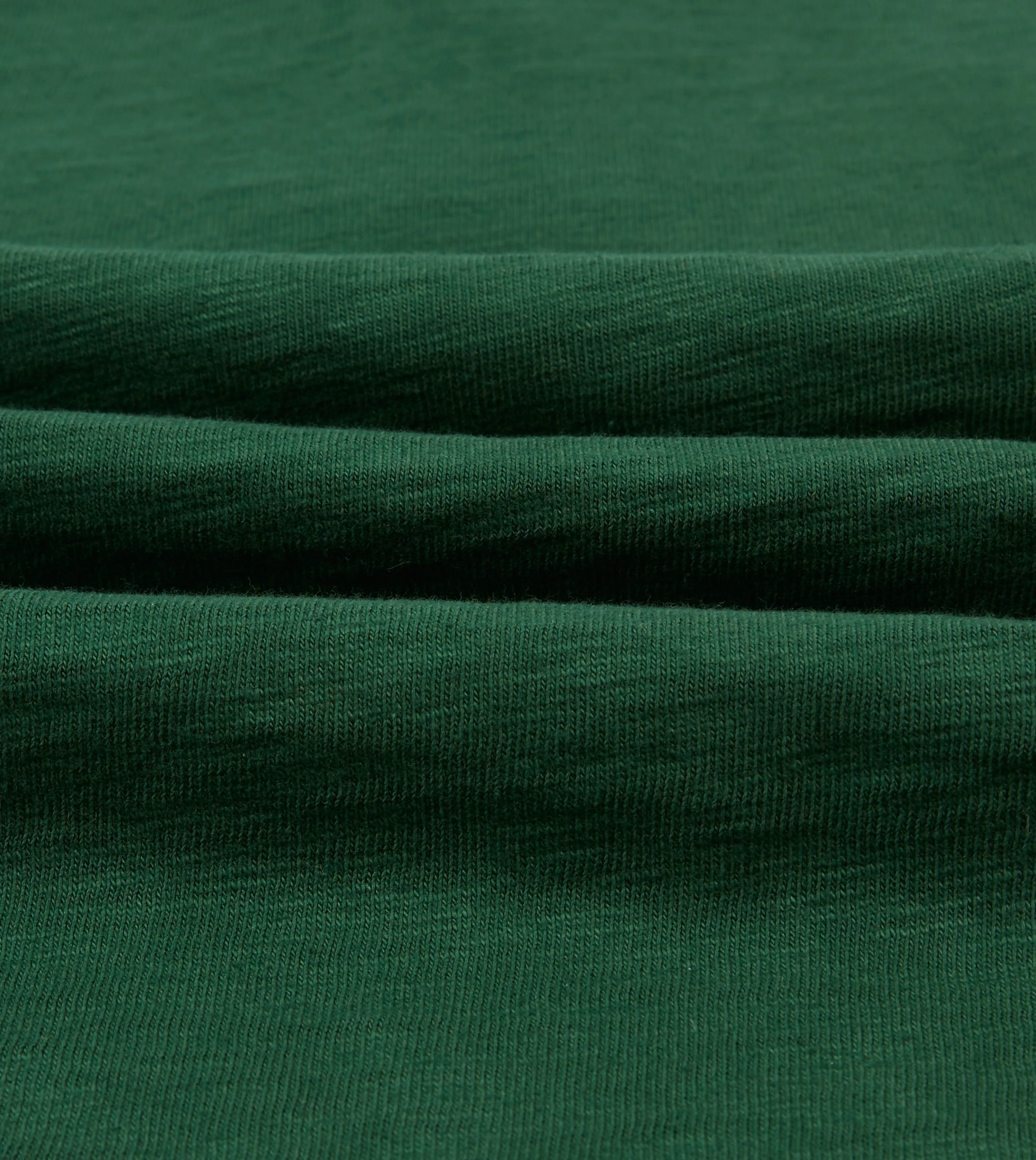 Green and Ecru Chevron Flam Cotton Rugby Shirt