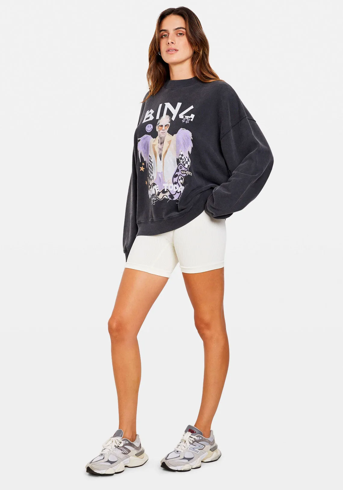 HARVEY CREW AB X TO X ISCREAMCOLOUR ELTON JOHN WASHED BLACK