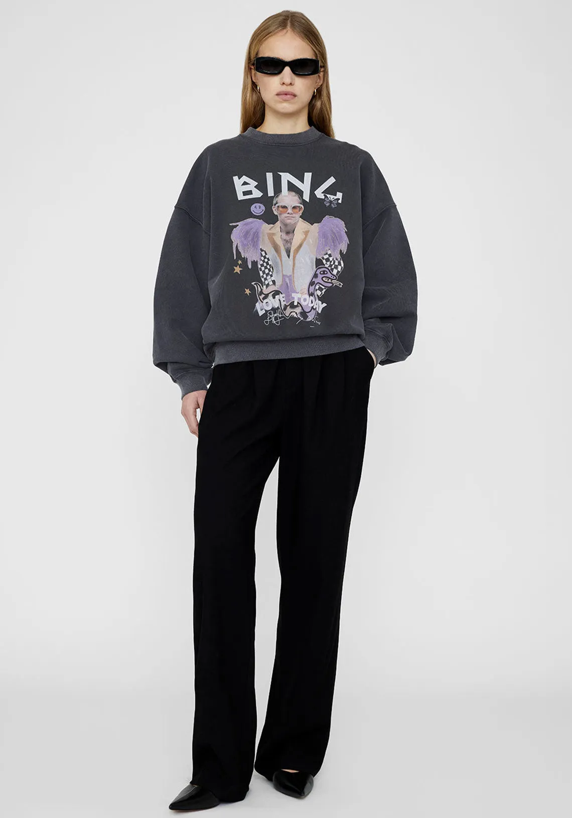 HARVEY CREW AB X TO X ISCREAMCOLOUR ELTON JOHN WASHED BLACK