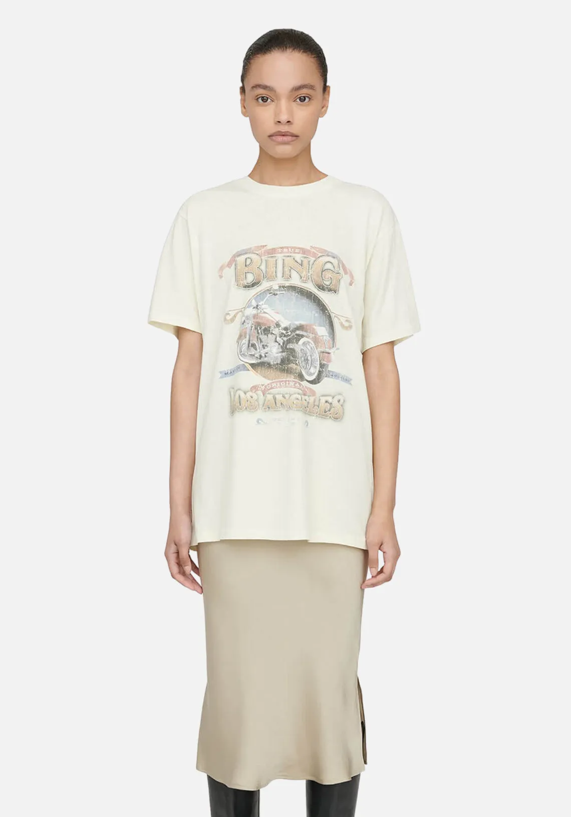LILI TEE BIKER CREAM