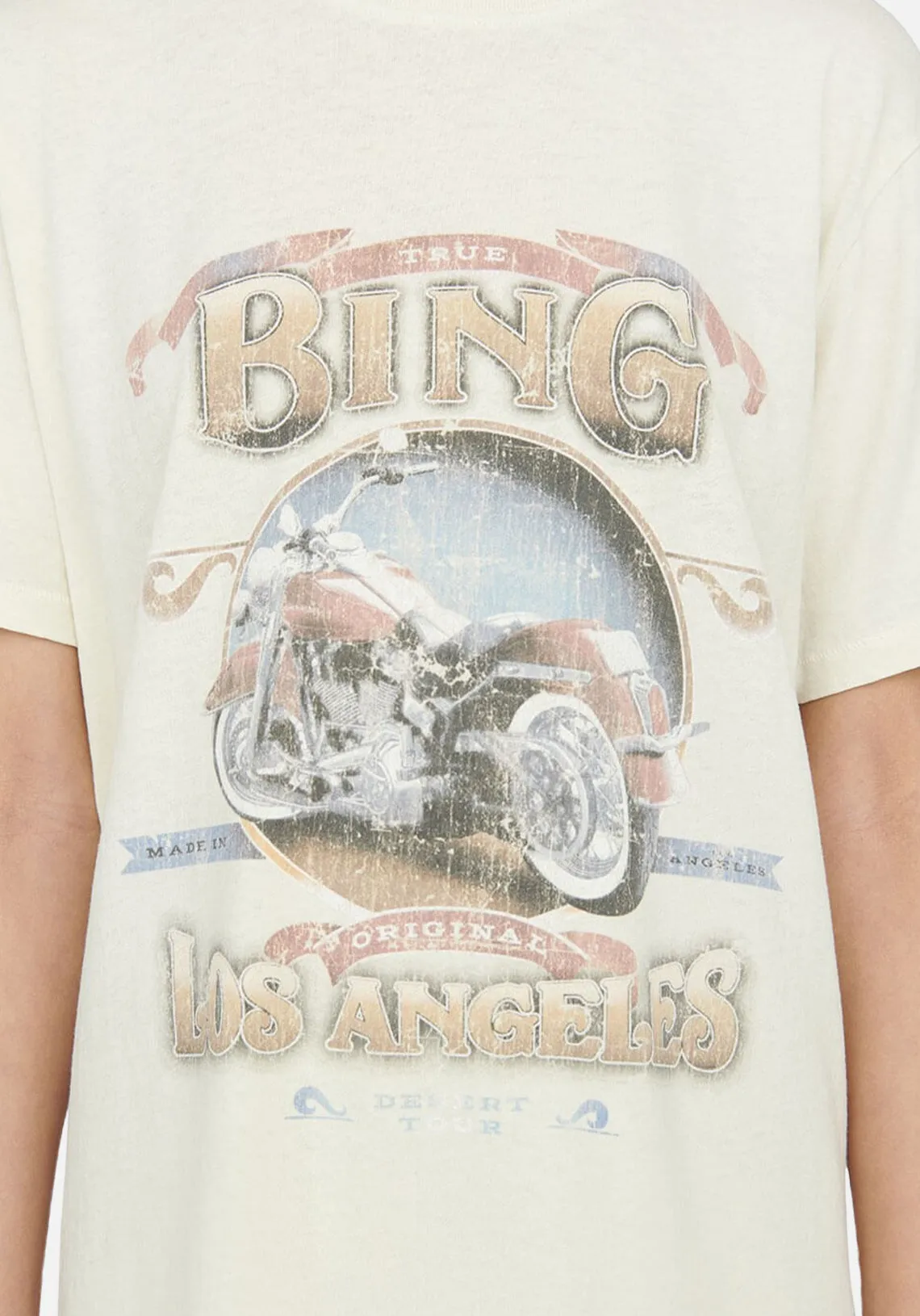 LILI TEE BIKER CREAM