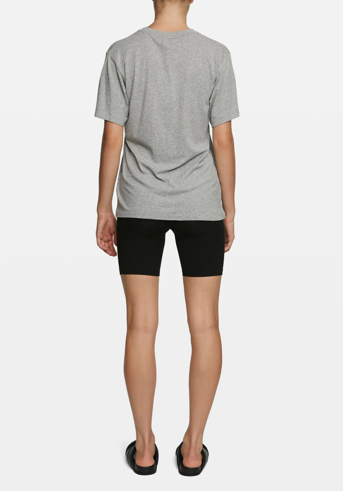 LILI TEE UNIVERSITY NEW YORK HEATHER GREY