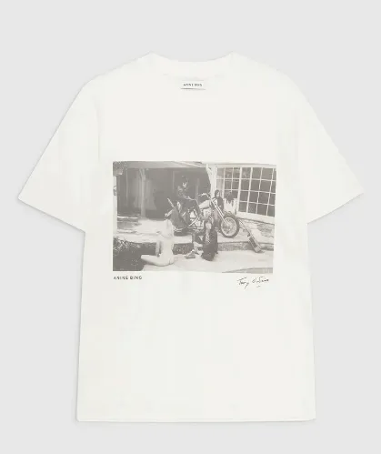 LILI TEE X AB ROLLING STONE WHITE