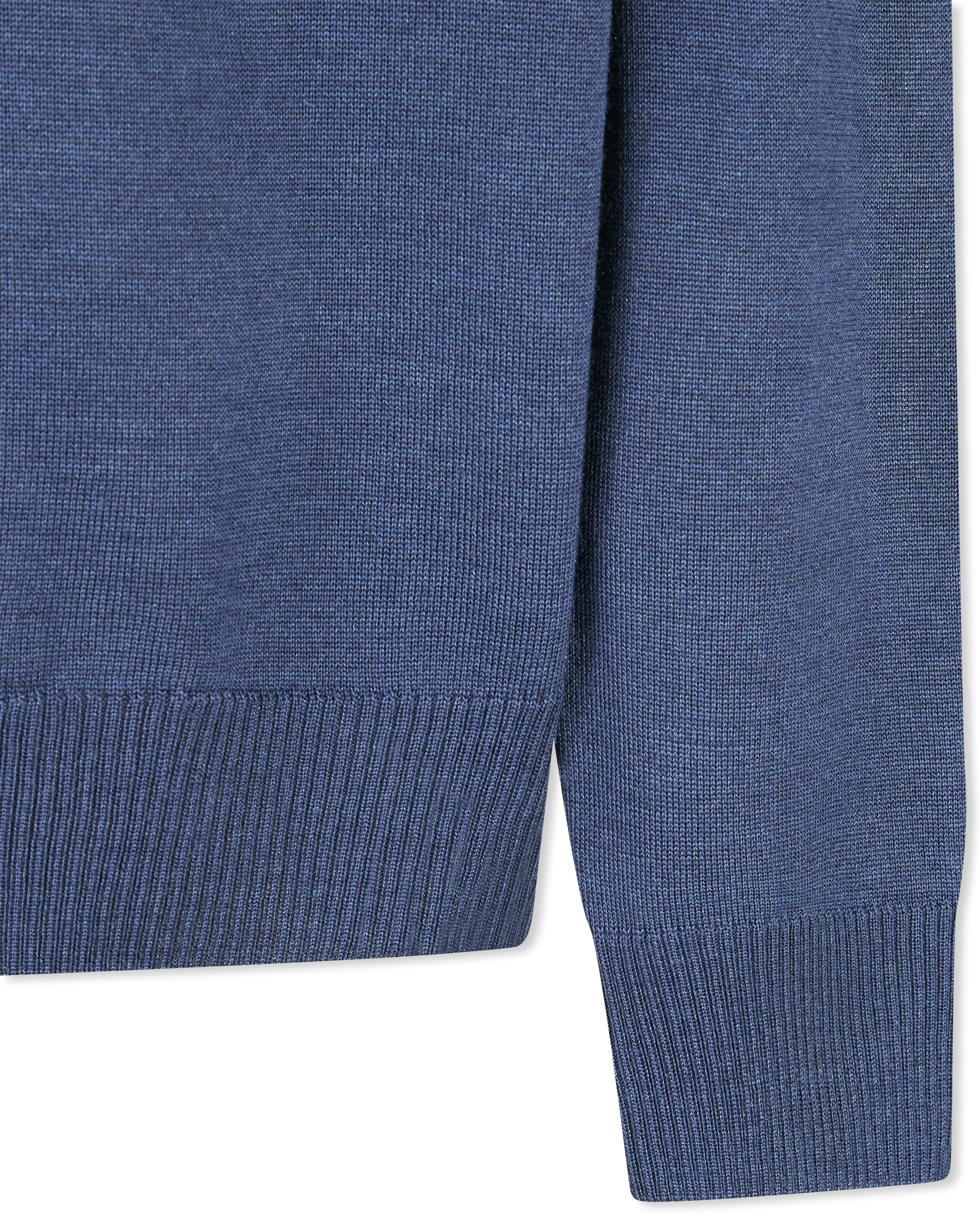 Merino Wool Zipped Cardigan