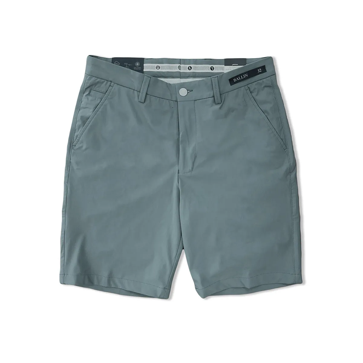 Mineral Green Techno Ultimate Short - Drummond Fit | Ballin