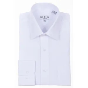 Modena Shirting White Dress Shirt