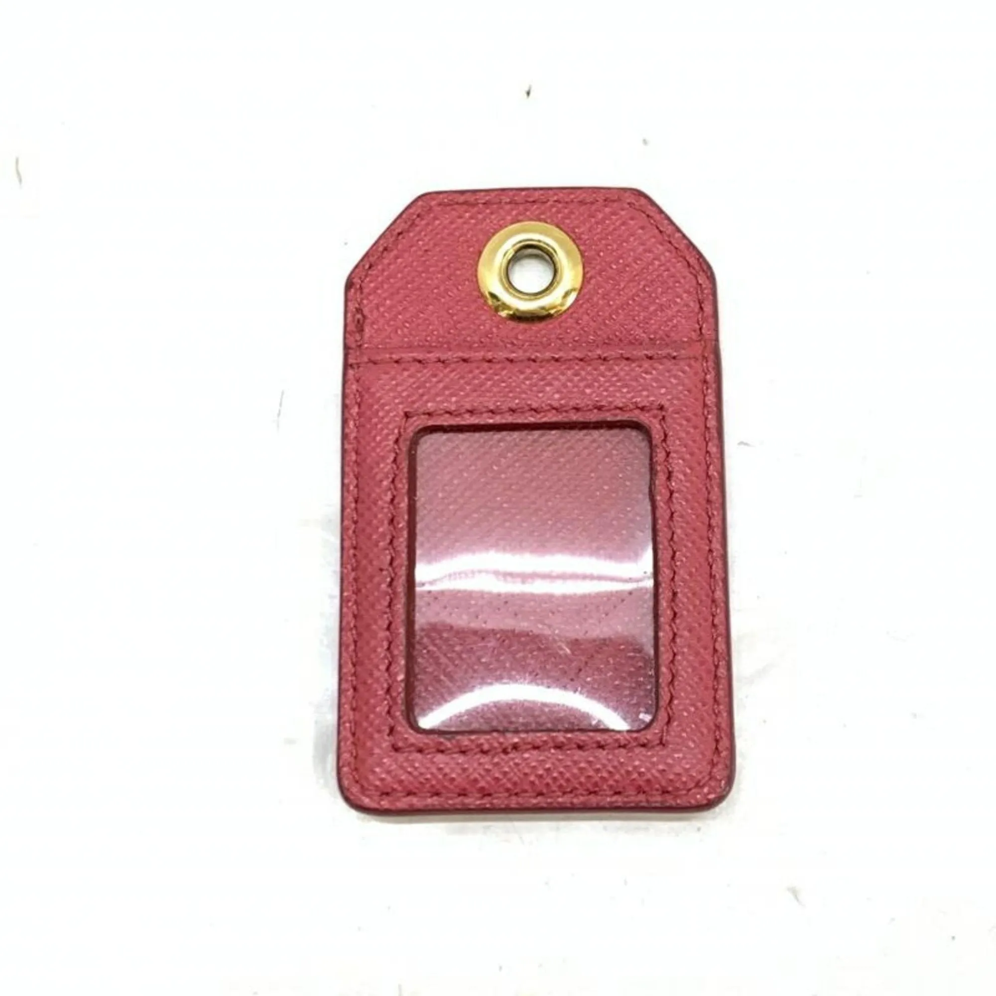 Prada Card Holder Pink Leather Accessories