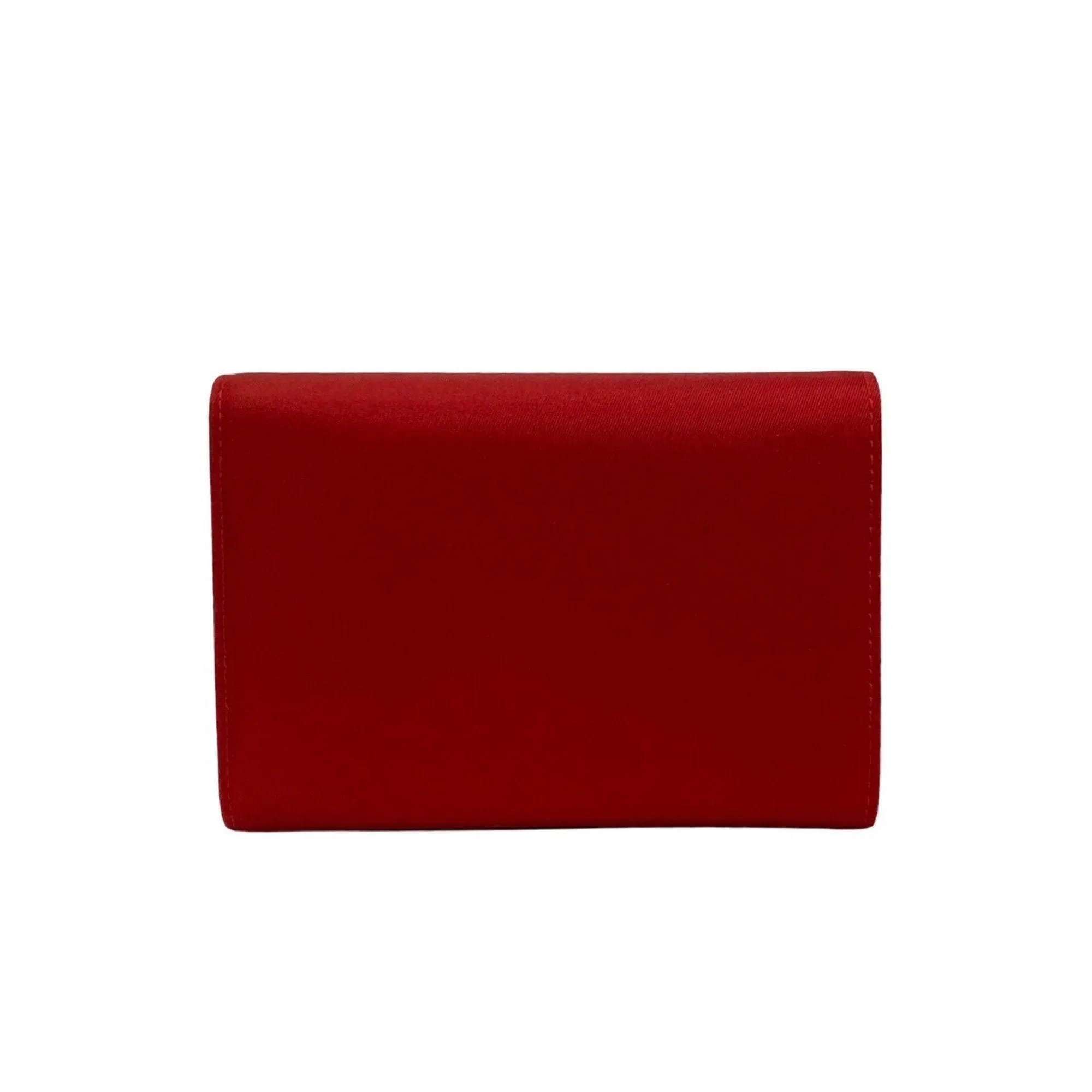 Prada Saffiano Red Leather Accessories