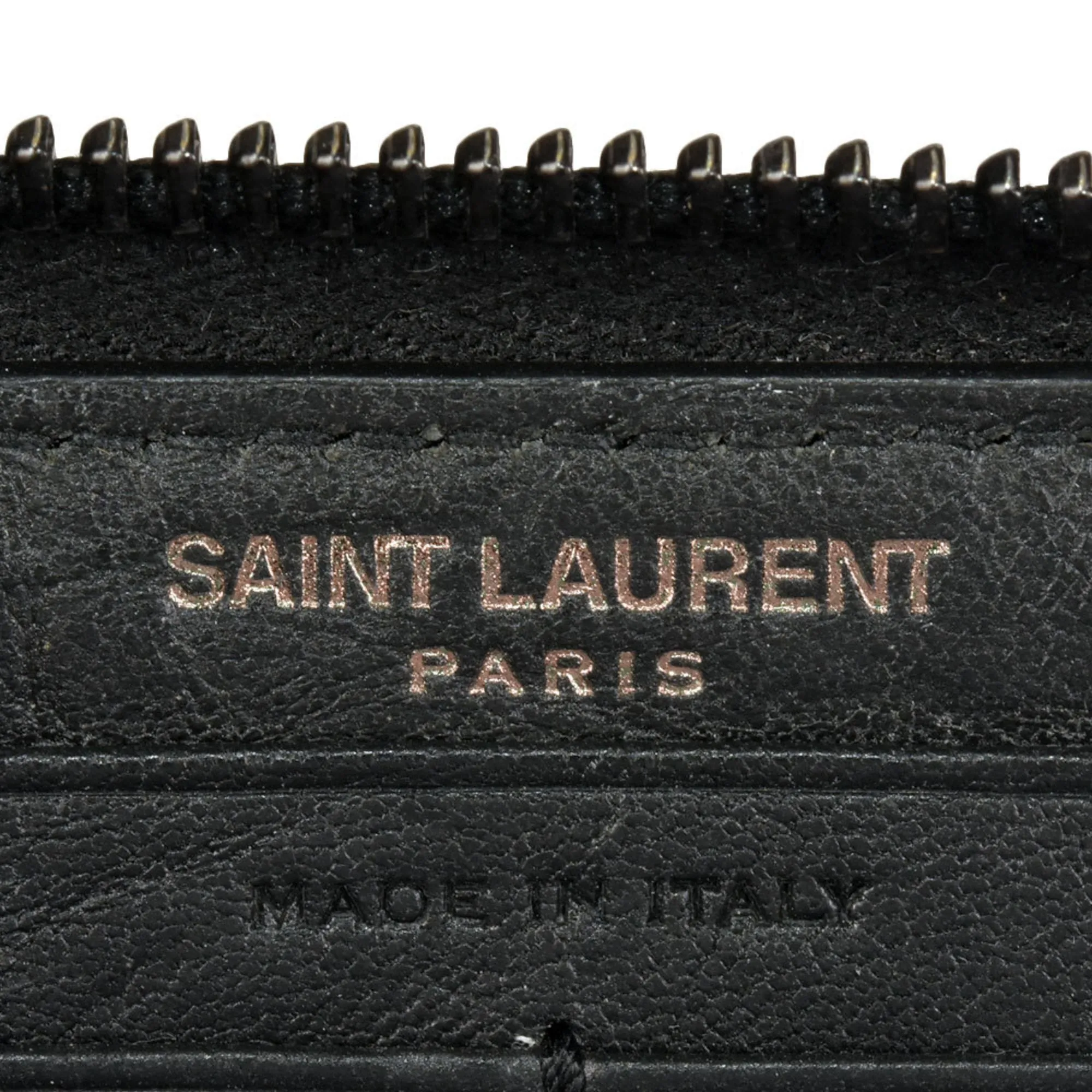 Saint Laurent - Black Leather Accessories