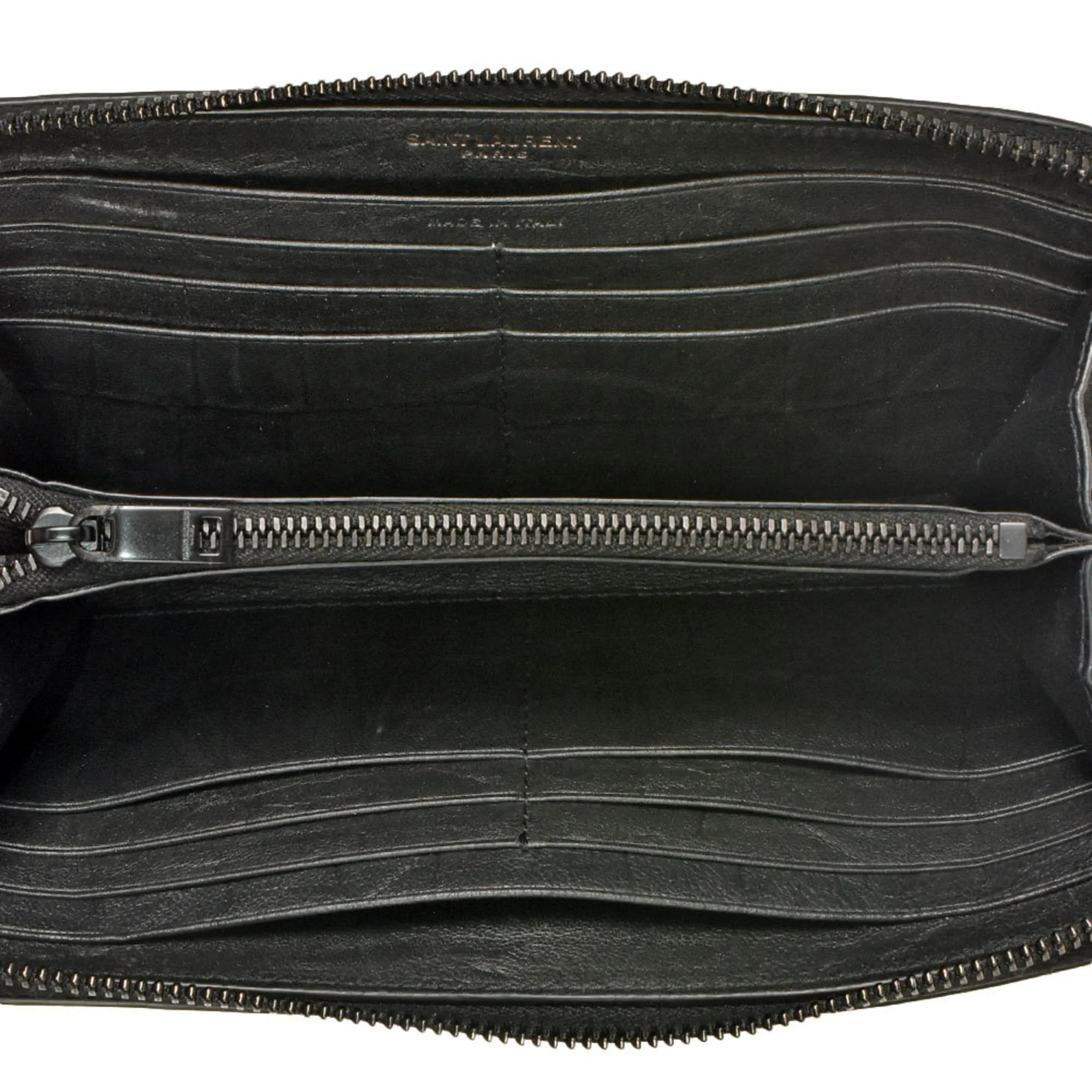 Saint Laurent - Black Leather Accessories