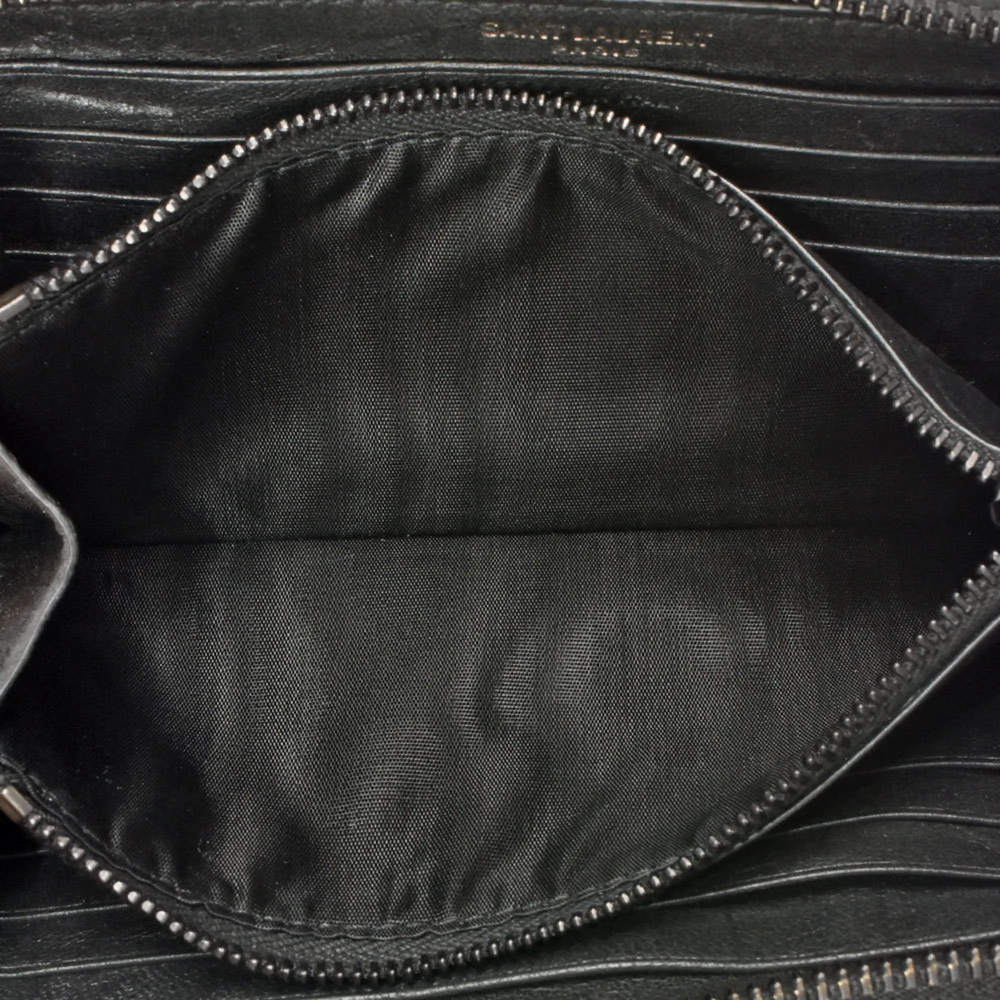 Saint Laurent - Black Leather Accessories
