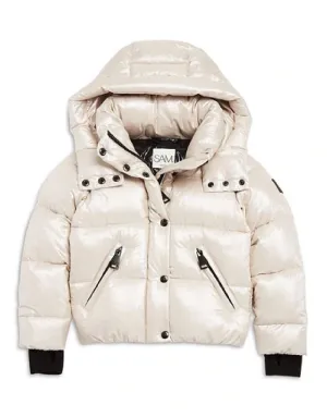 SAM.<br>GIRLS SHIMMER ELSA WHITE GOLD