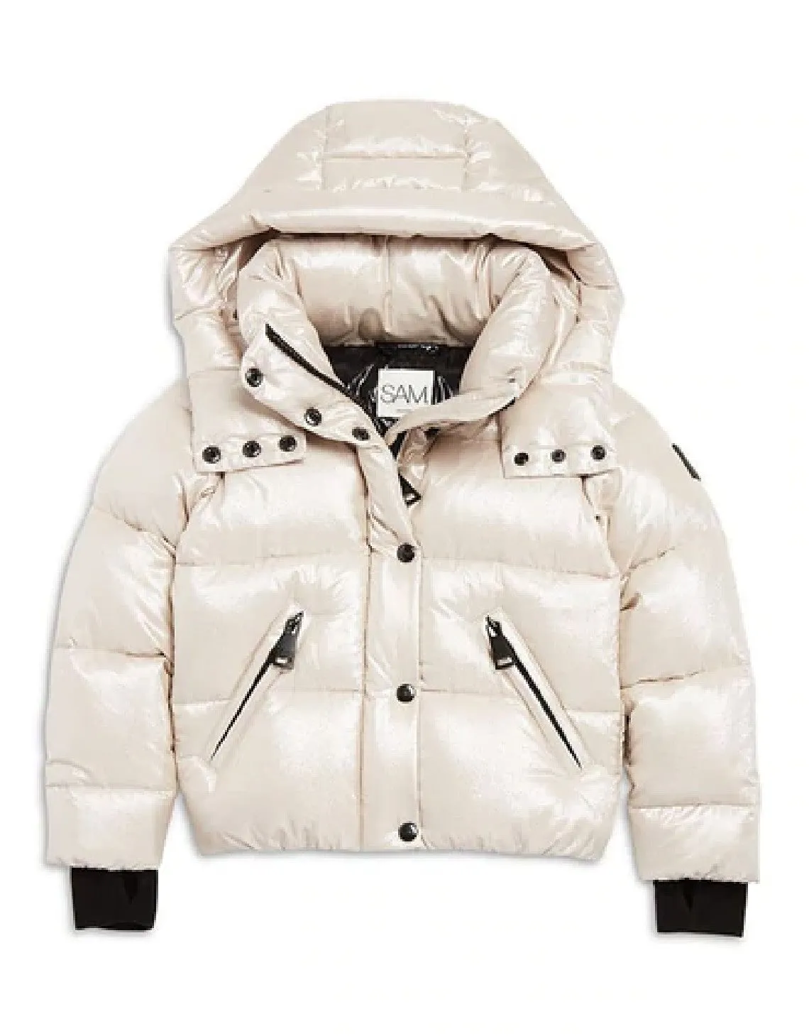 SAM.<br>GIRLS SHIMMER ELSA WHITE GOLD