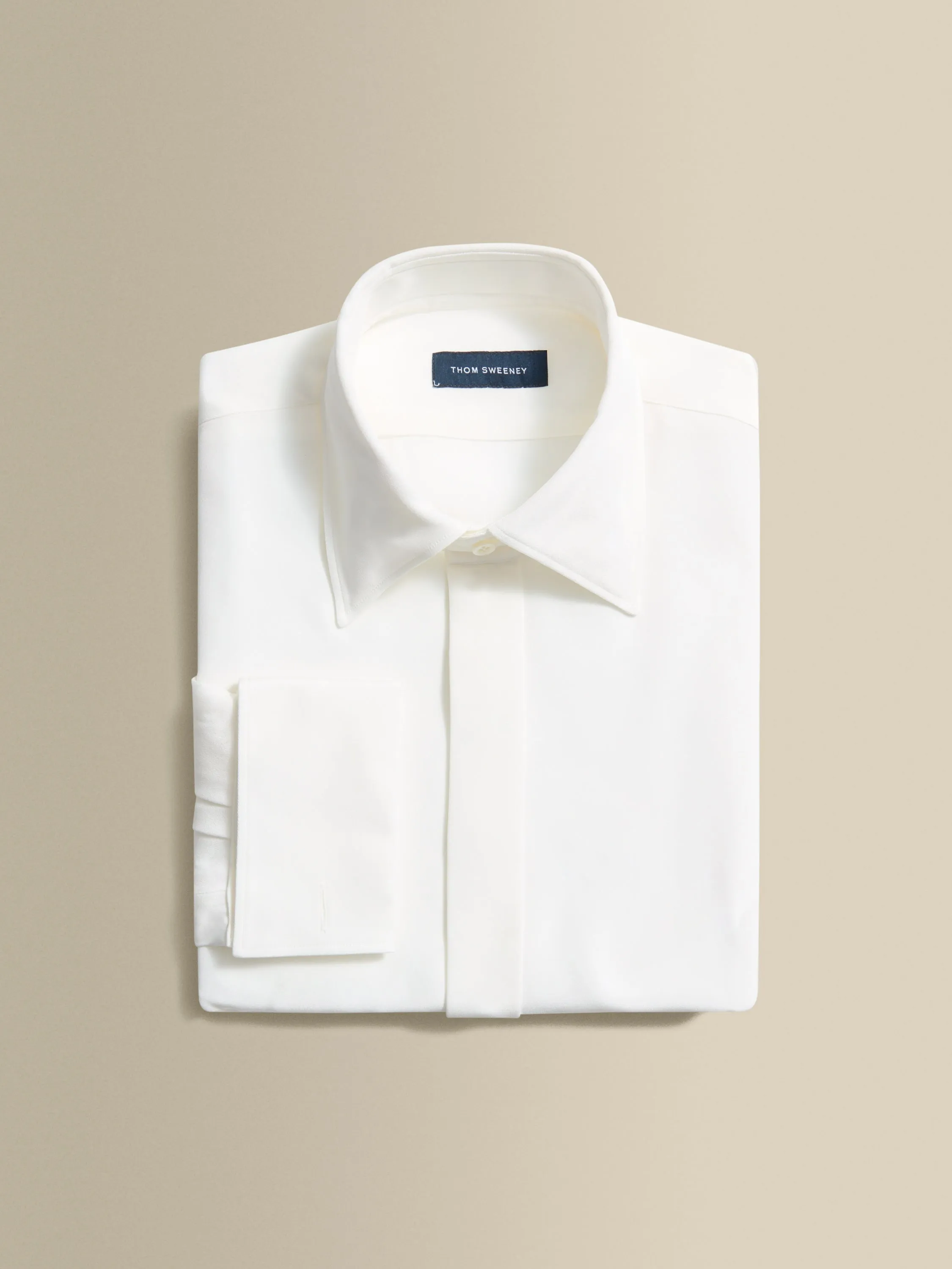 Silk Lecce Collar Fly Front Shirt