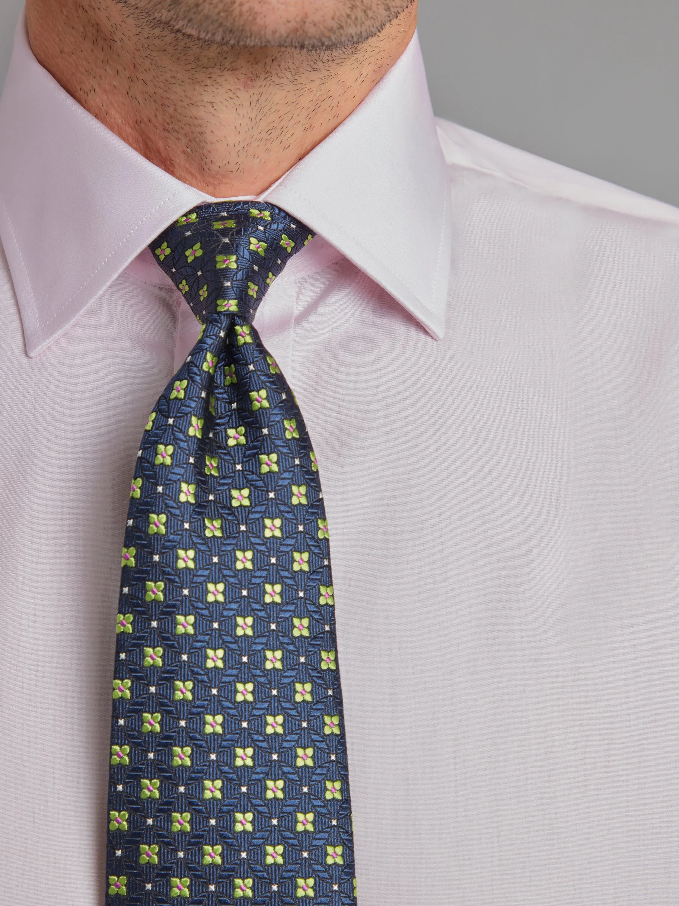 Single Cuff City Shirt. Poplin - Pink