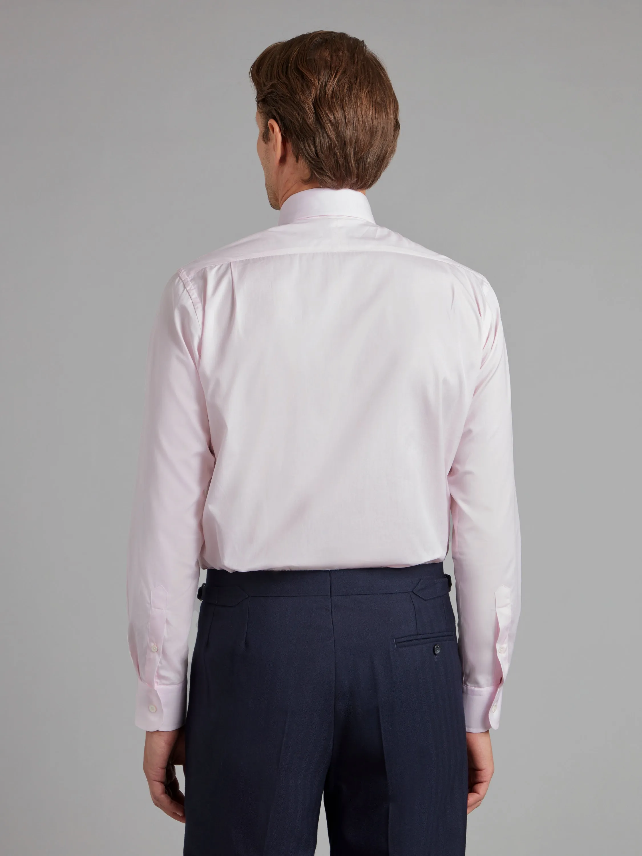 Single Cuff City Shirt. Poplin - Pink