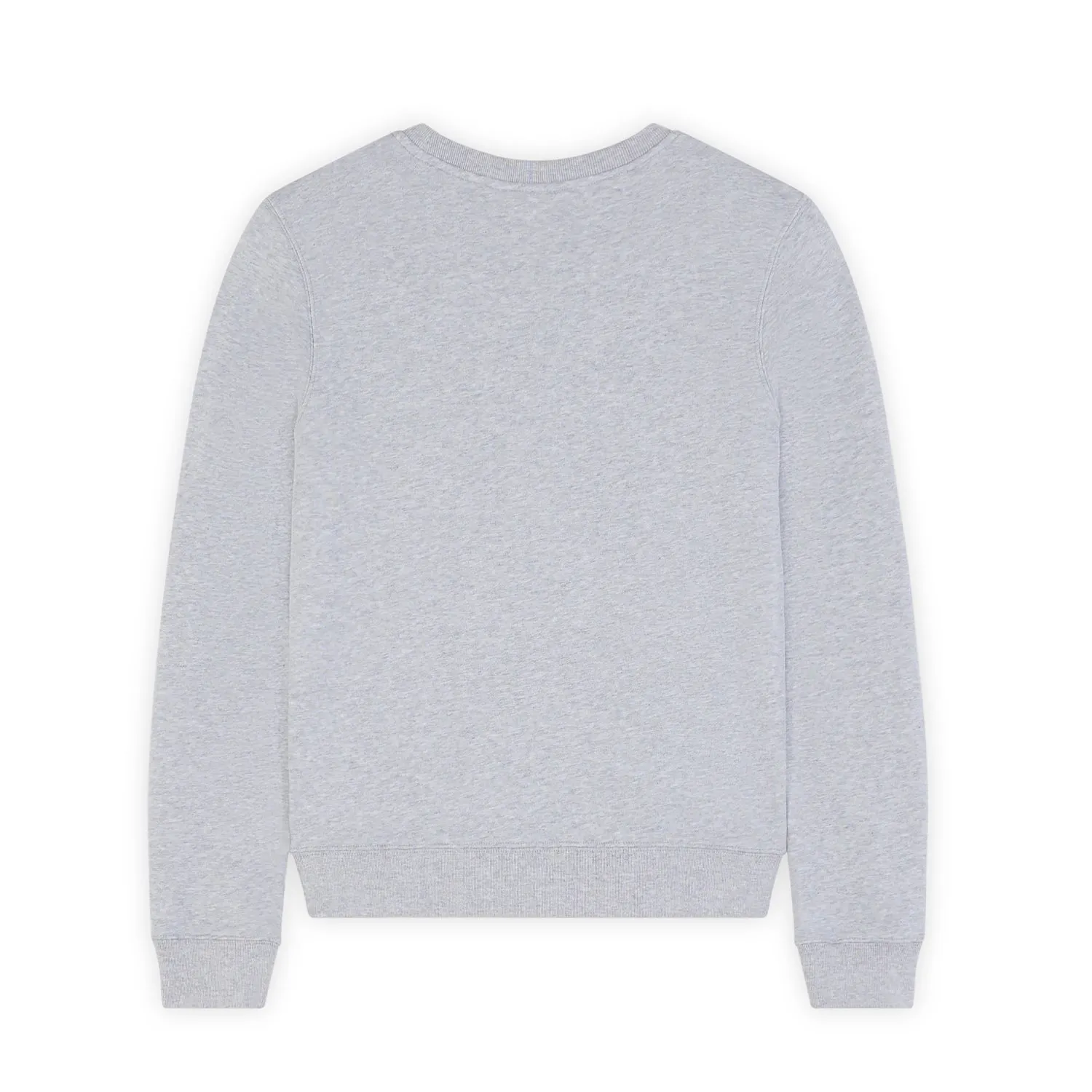 Women's Fox Head Patch Regular Sweatshirt Light Grey Melange