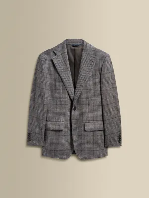 Wool Unstructured Single Breasted Jacket